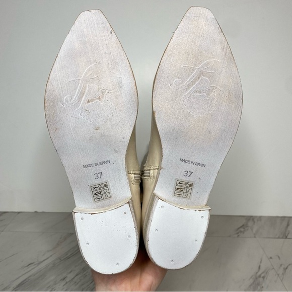 Free People Bren Crochet Slouch Tall Boot 37 - Picture 13 of 14